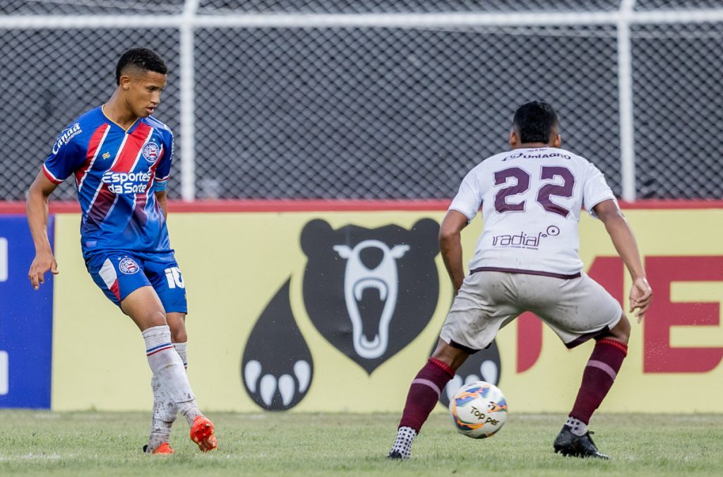 tiago em jogo do bahia