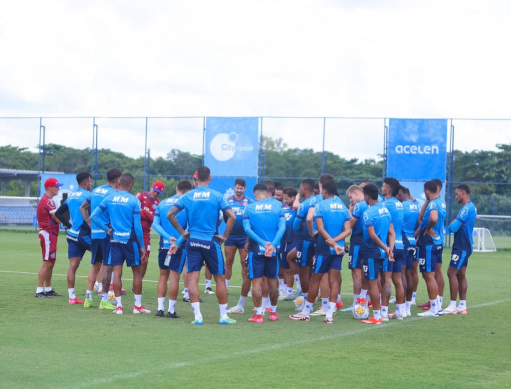 treino do bahia no ct