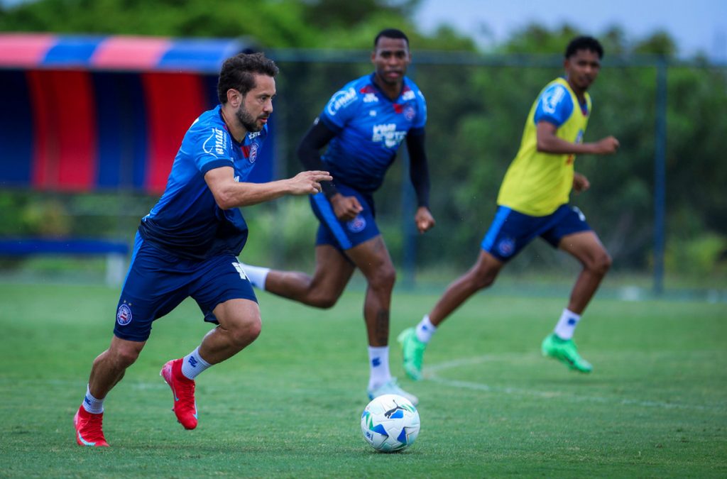 treino do bahia no ct