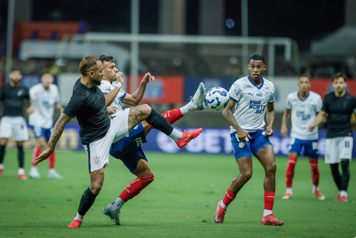 Bahia x Corinthians no brasileirão 2025