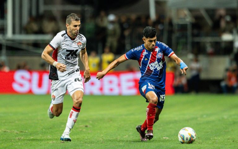 erick pulga em bahia x vitória no baianão 2025