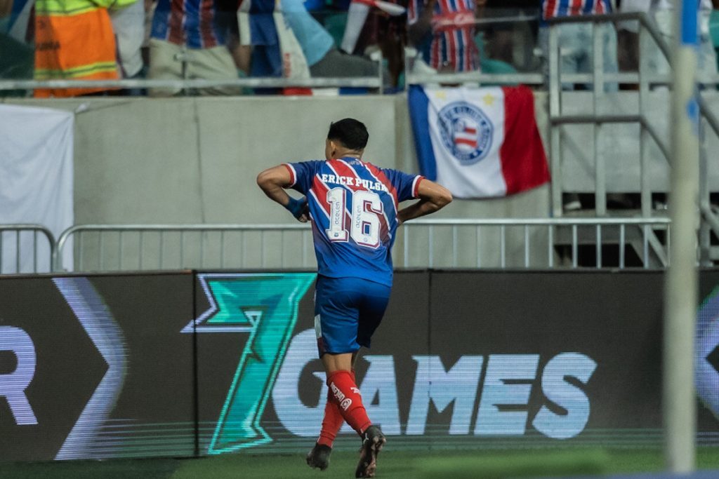 erick pulga em bahia x vitória