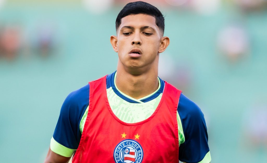 erick pulga em jogo do bahia