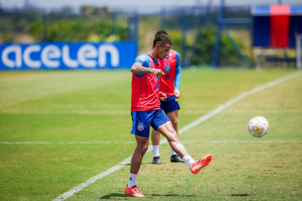 juba em treino do bahia