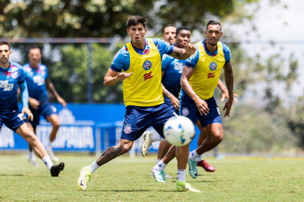 treino do bahia no ct