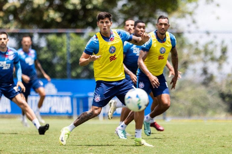 treino do bahia no ct