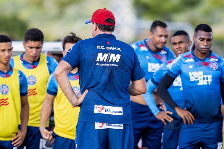 treino do bahia no ct