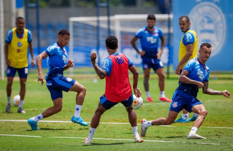 treino do bahia no ct