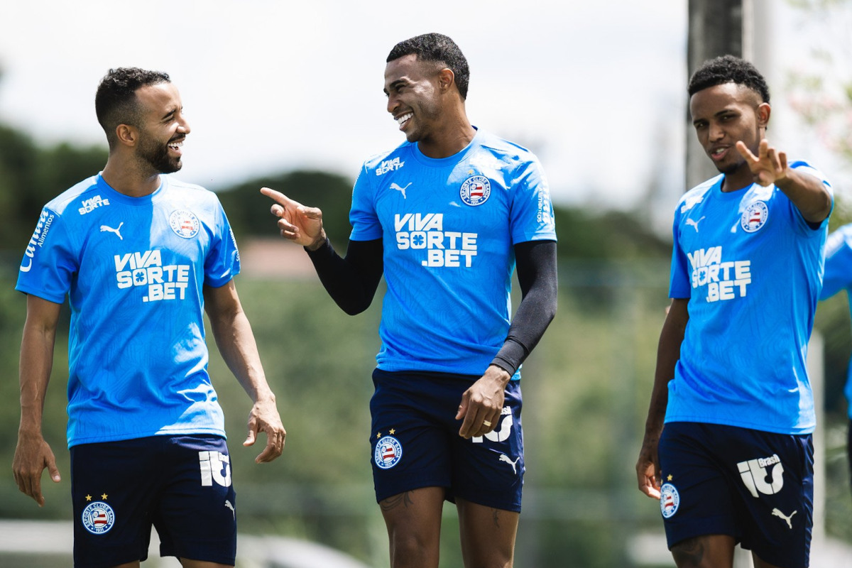 treino do bahia no ct