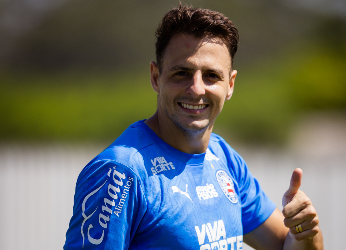 arias em treino do bahia