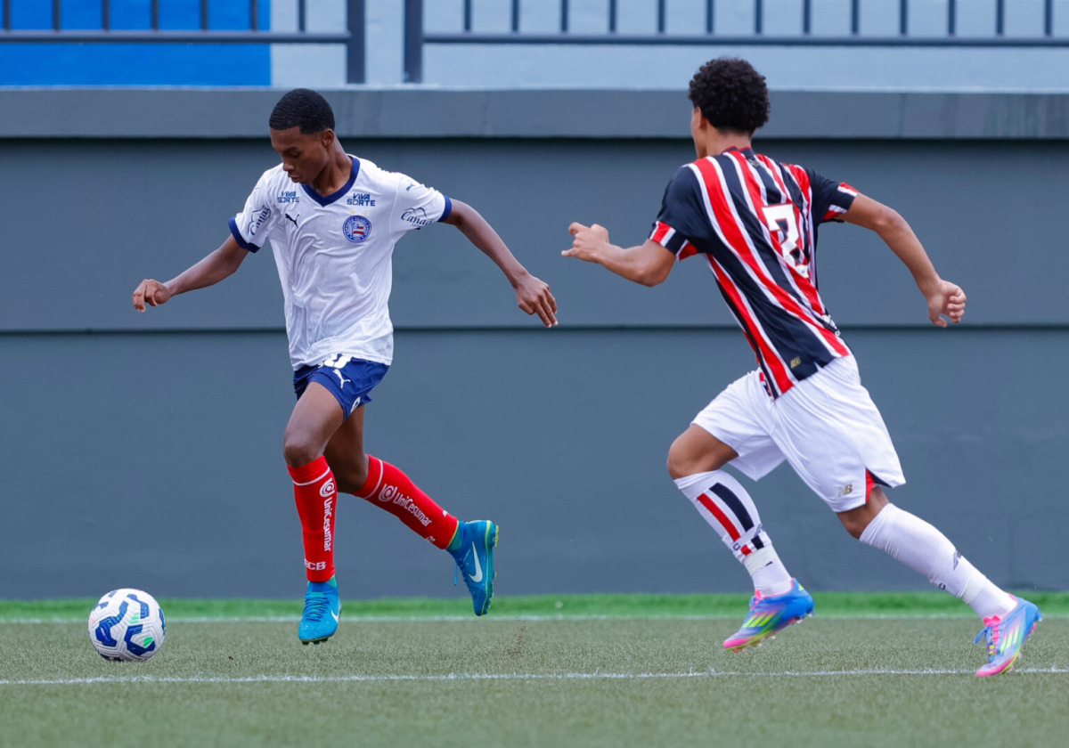 bahia x são paulo no sub-17