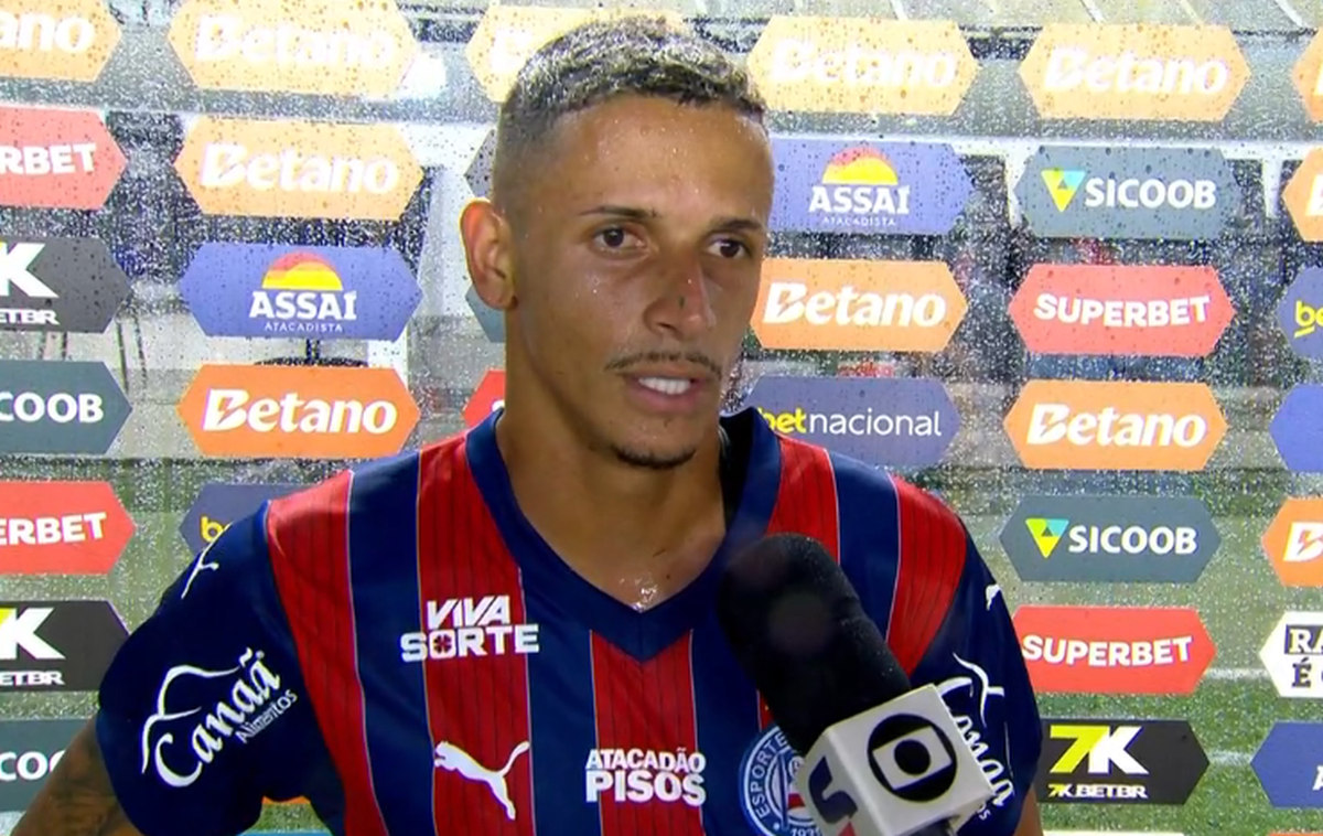 Juba em entrevista pós santos x bahia