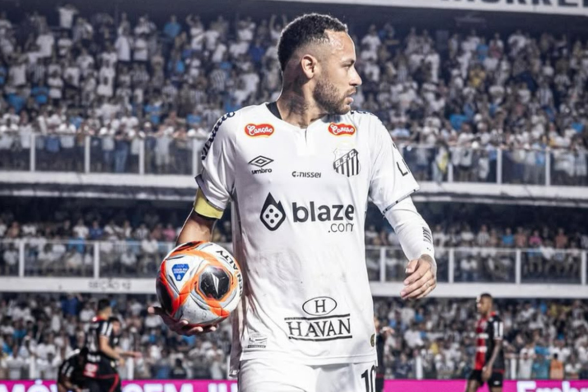 Neymar pode voltar contra o Bahia