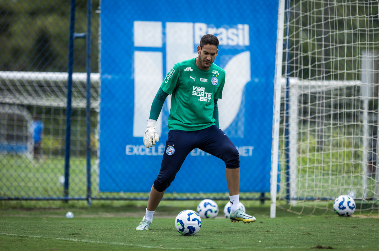 ronaldo em treino do bahia