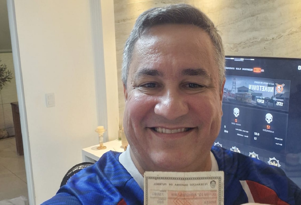 walter veiga, torcedor do bahia