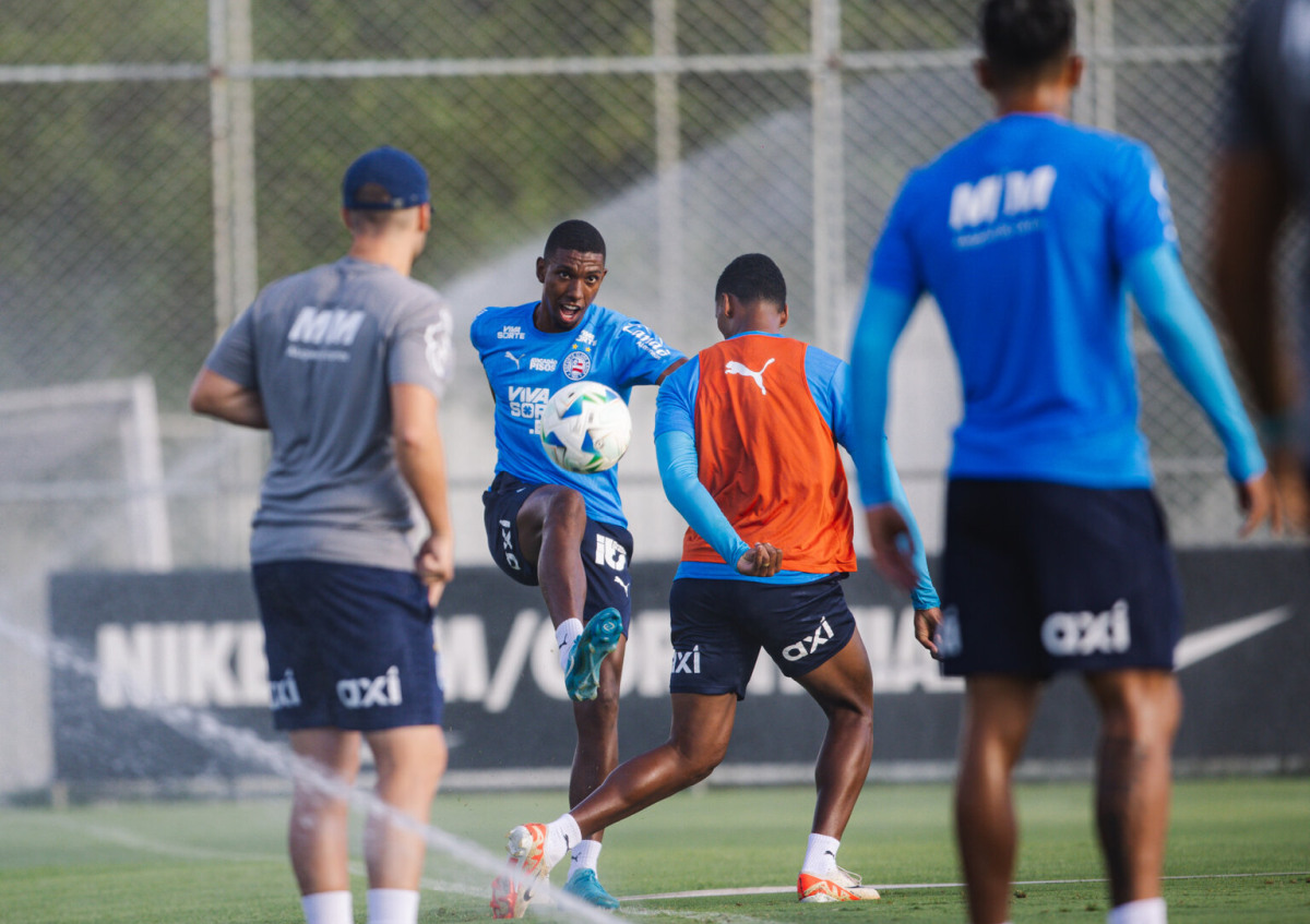 treino do bahia no ct