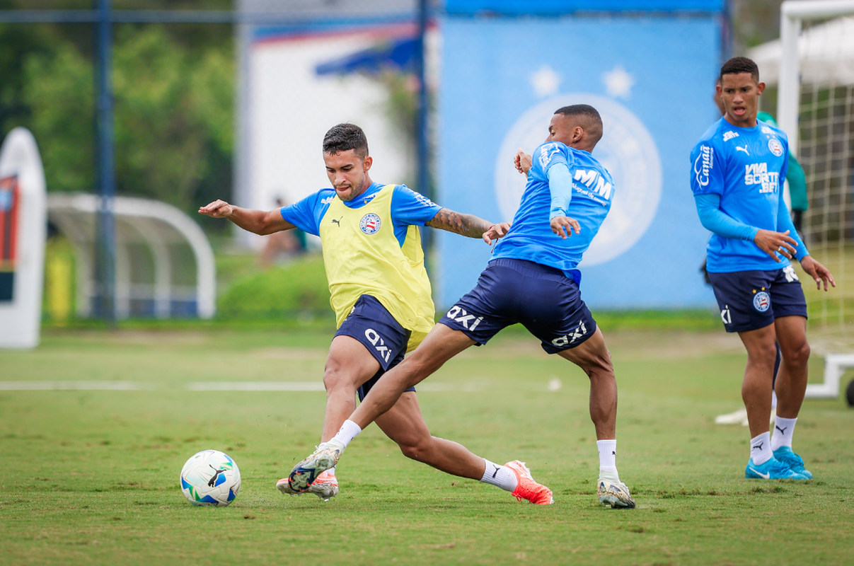 treino do bahia no ct