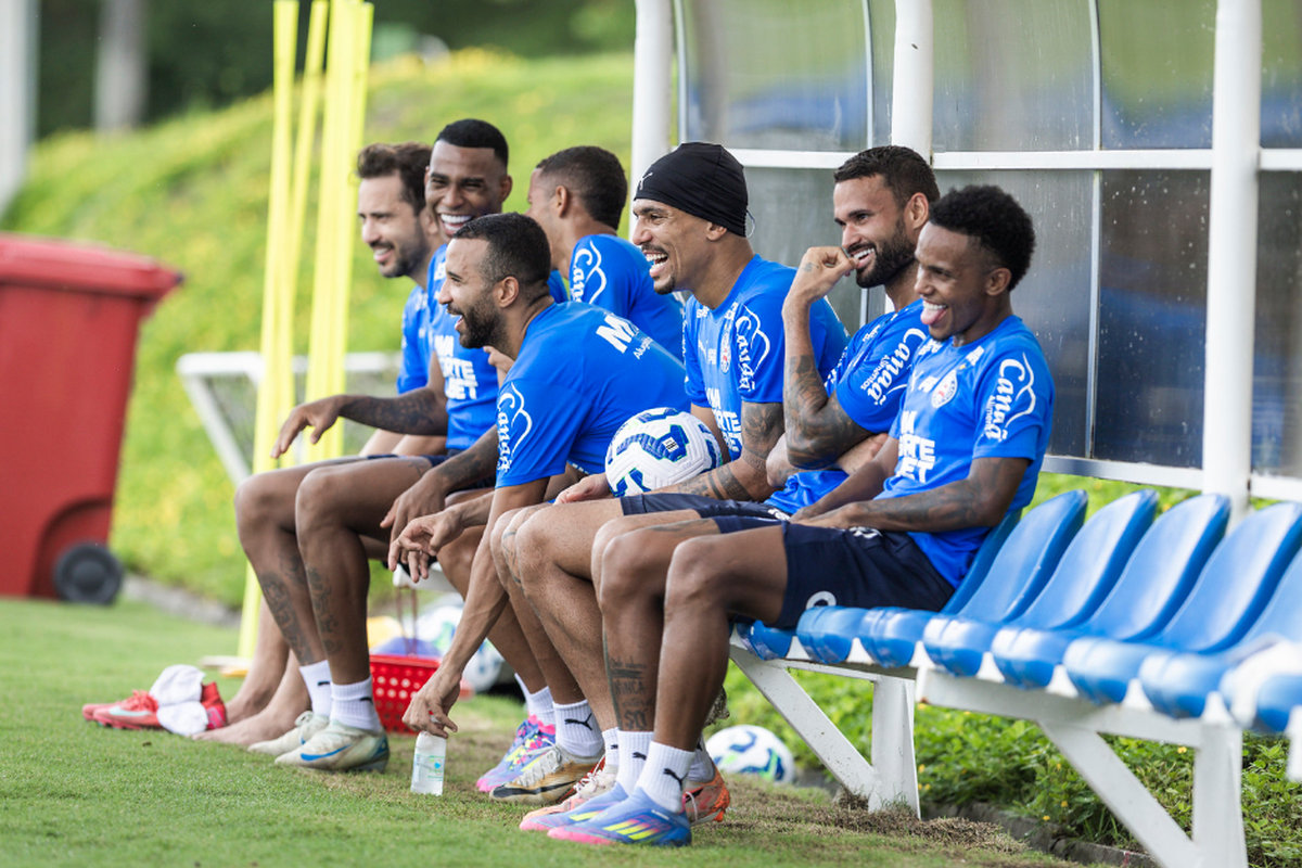 treino do bahia no ct