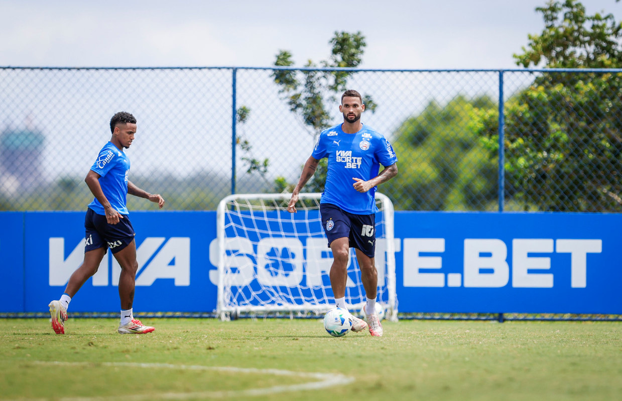 willian josé em treino do bahia