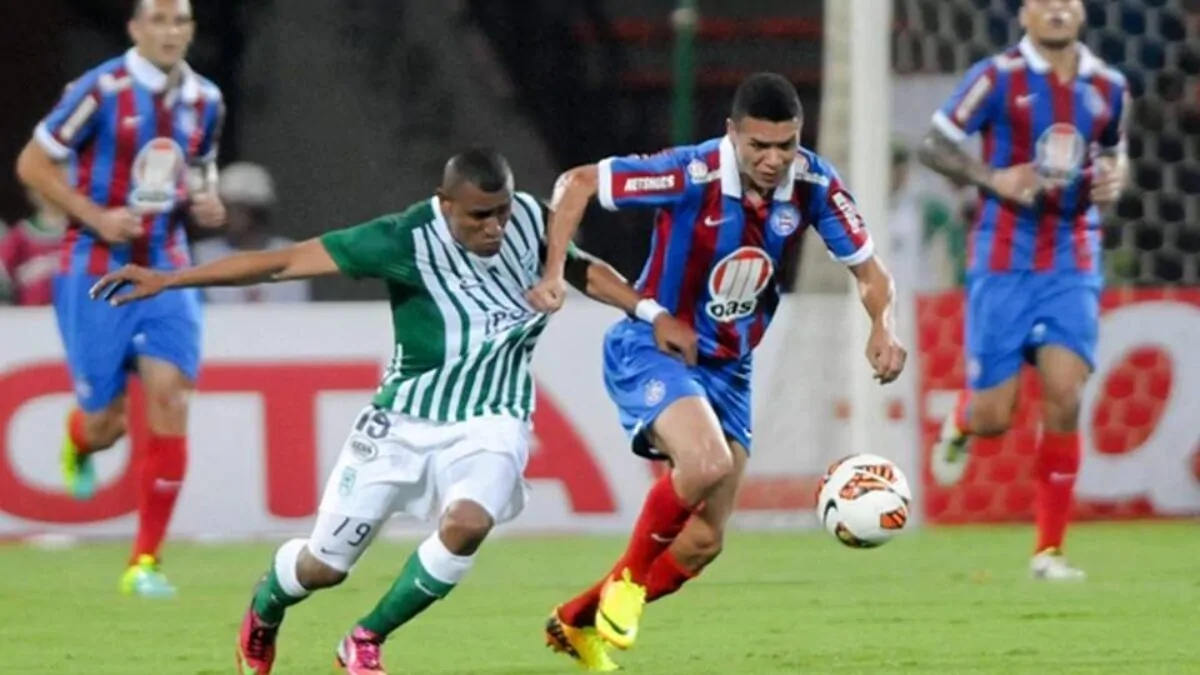 atlético nacional x bahia em 2013