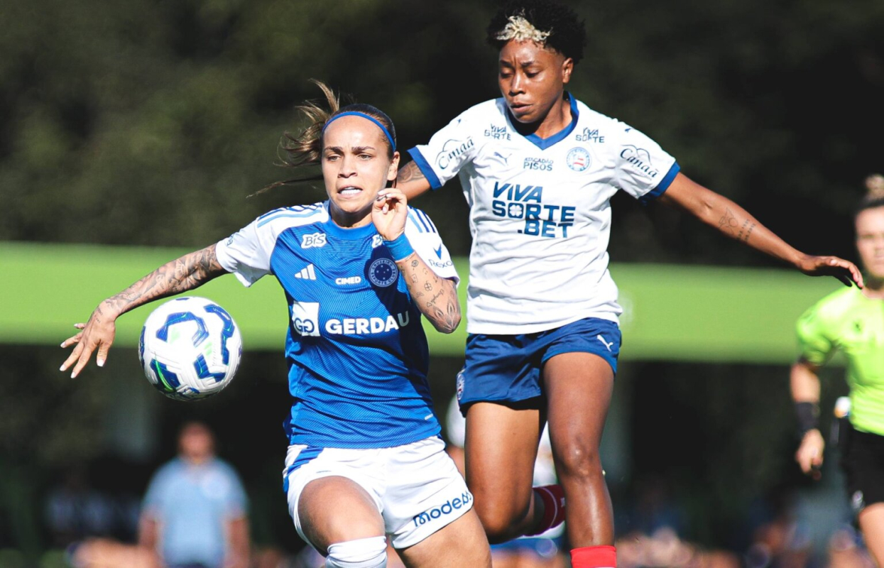 cruzeiro x bahia feminino
