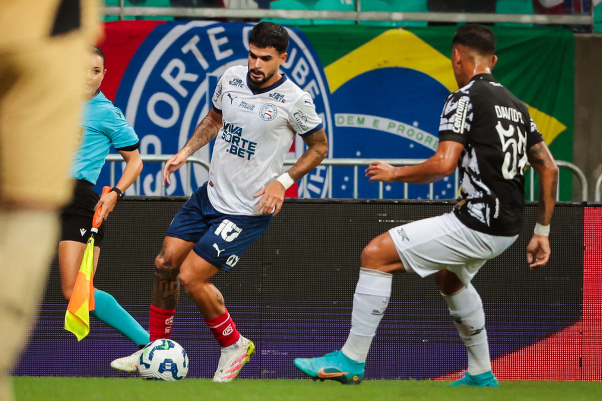 cauly em bahia x botafogo