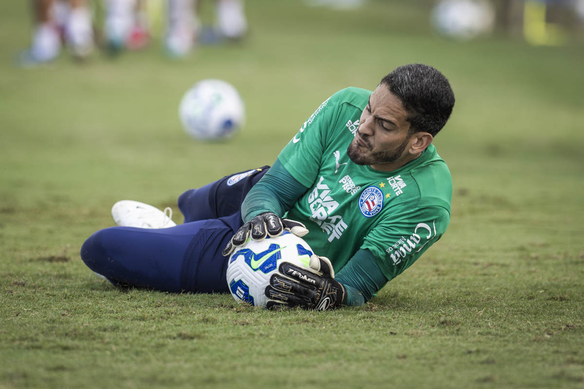ronaldo em treino do bahia