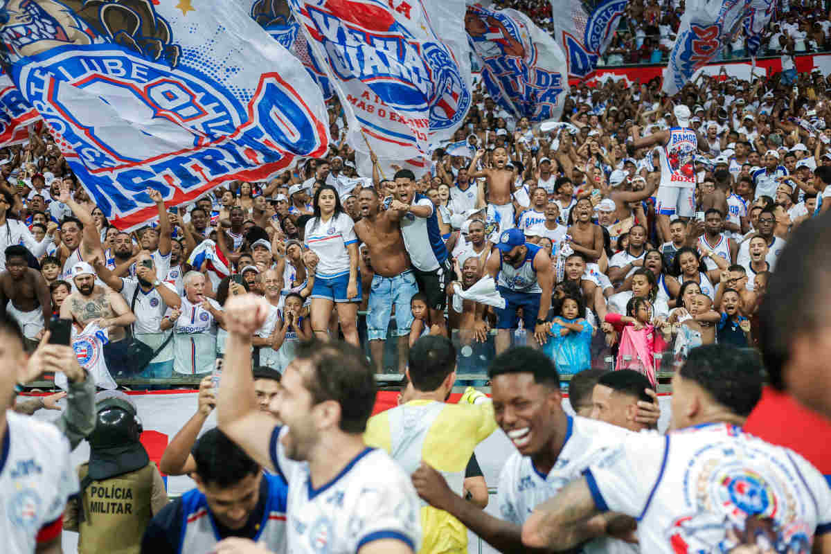Bahia aparece entre as 9 maiores torcidas do país em pesquisa; confira