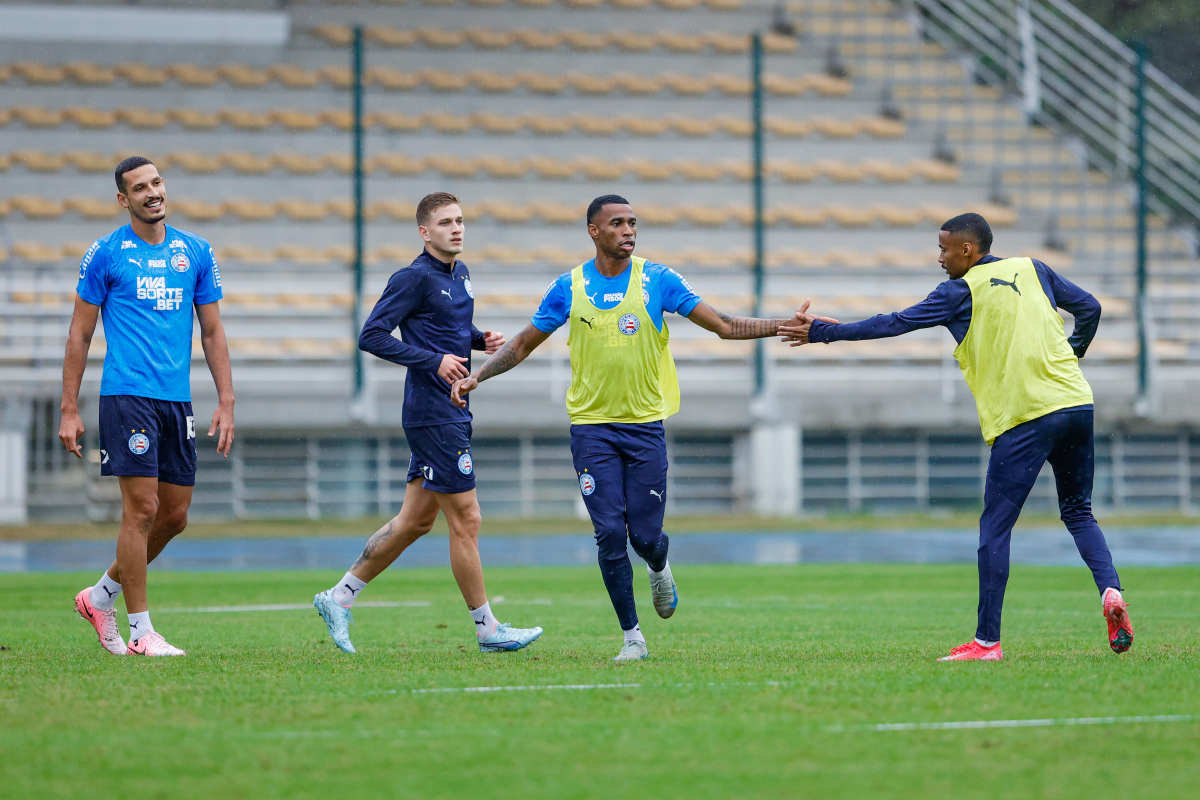 treino do bahia na puc-rs