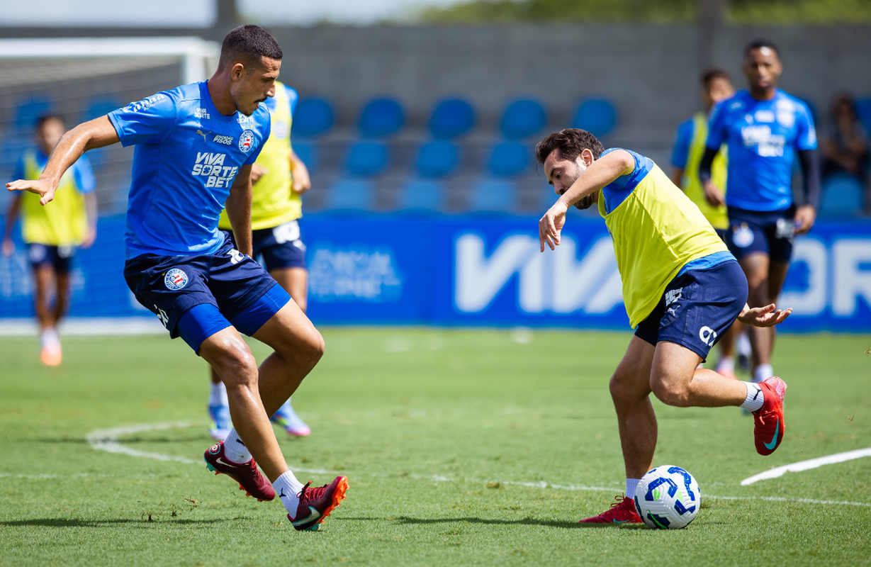 treino do bahia no ct