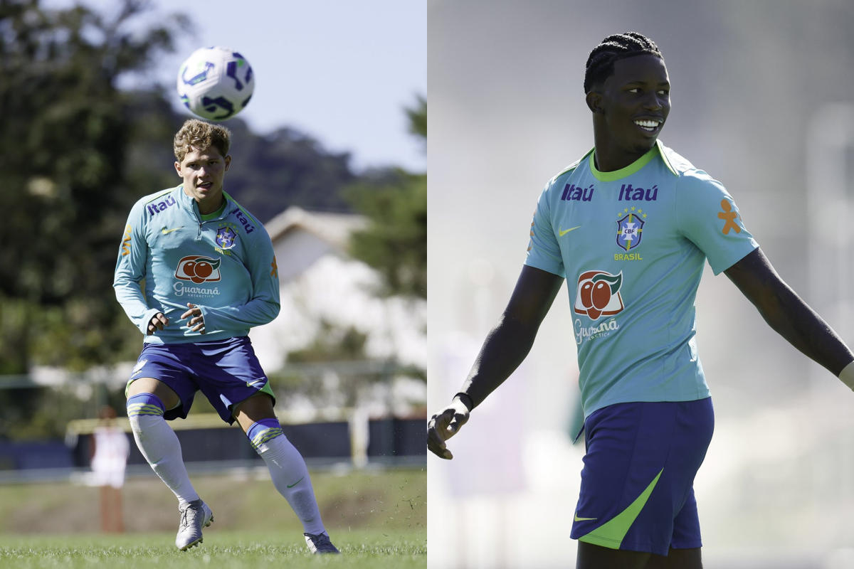 Dell e Ruan Pablo, do Bahia, na Seleção sub-17