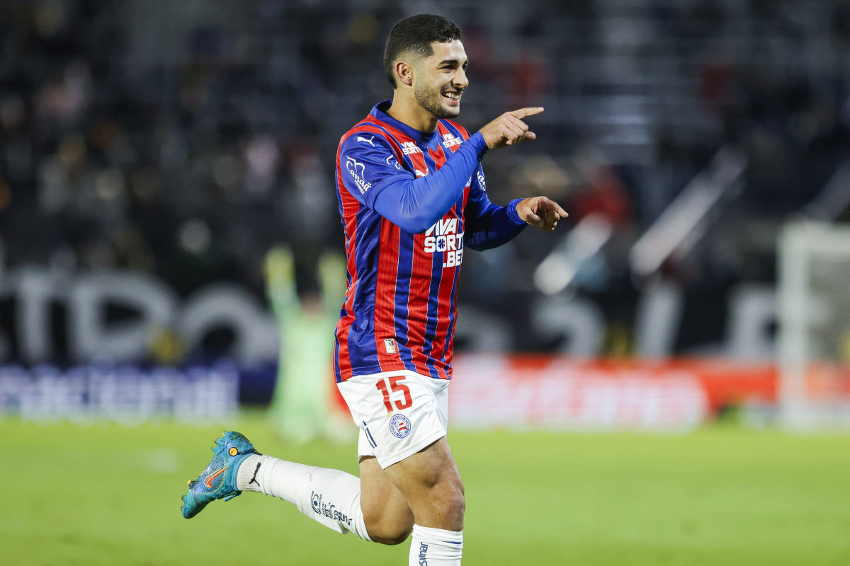 michel araujo em gol do bahia