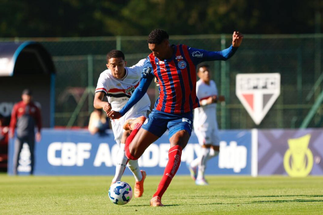são paulo x bahia pelo sub-20