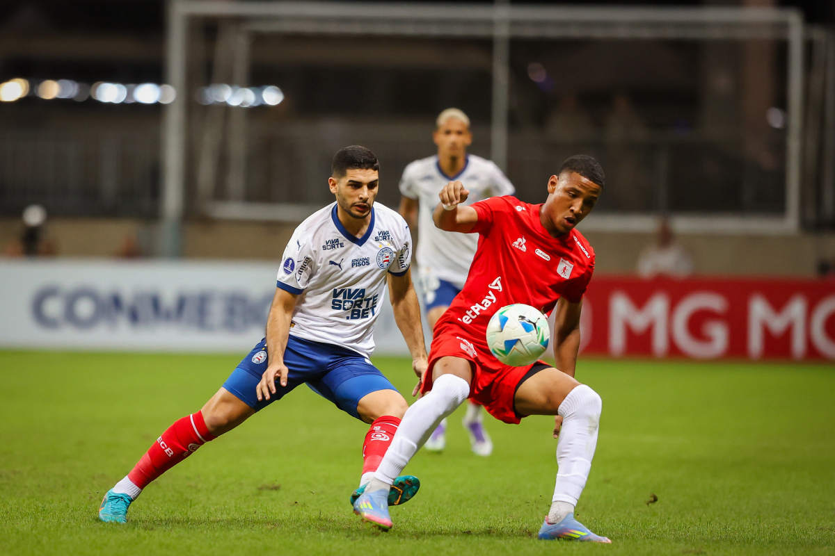 michel araújo em bahia x américa de cali