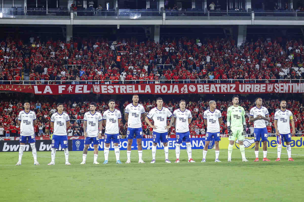 time do bahia contra o américa de cali