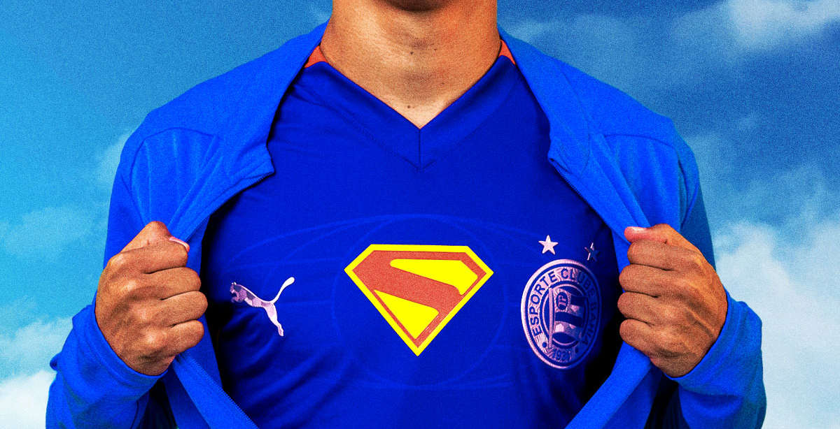 camisa do bahia superman