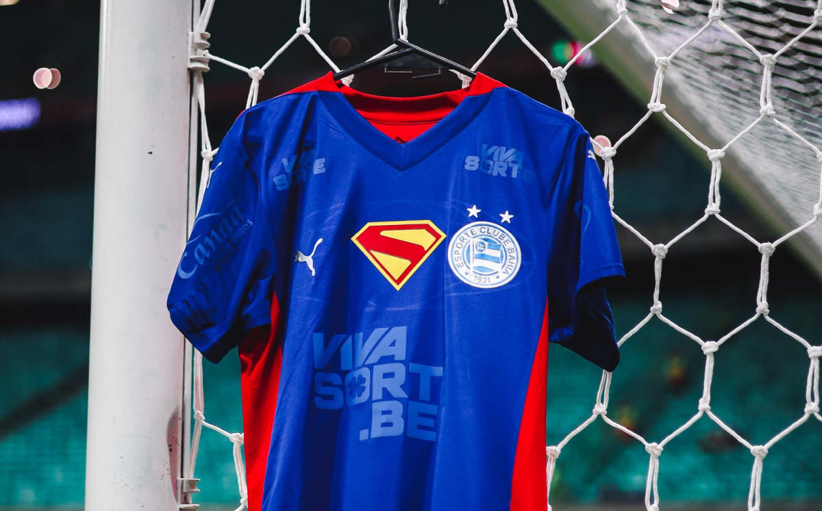 camisa do bahia superman