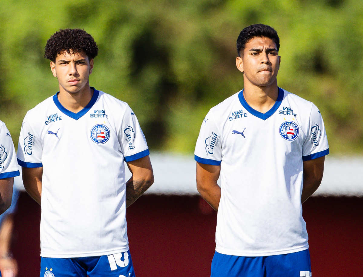 carioca e juninho do sub-20 do bahia