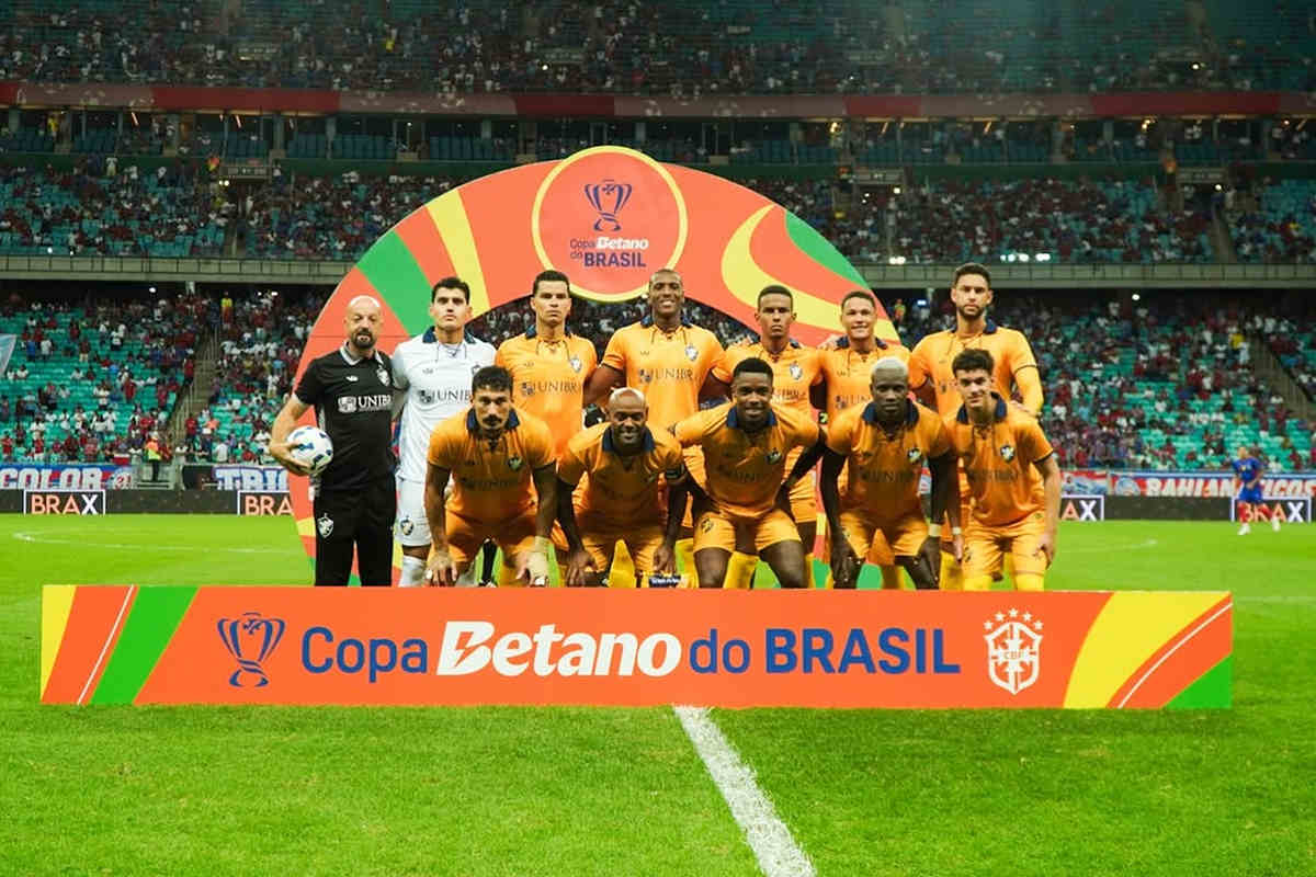 retro antes de jogo contra o bahia