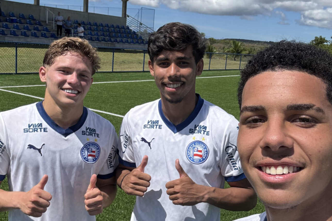 dell, joão andrade e carioca, sub-20 do bahia