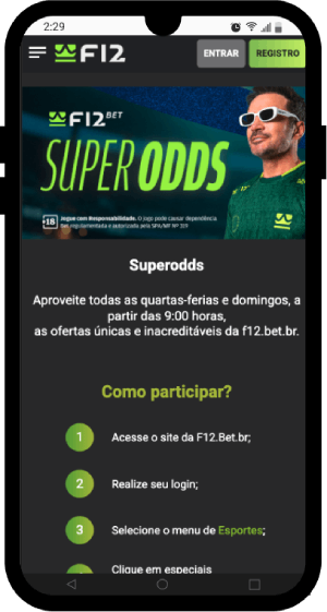Bonus f12 bet odds