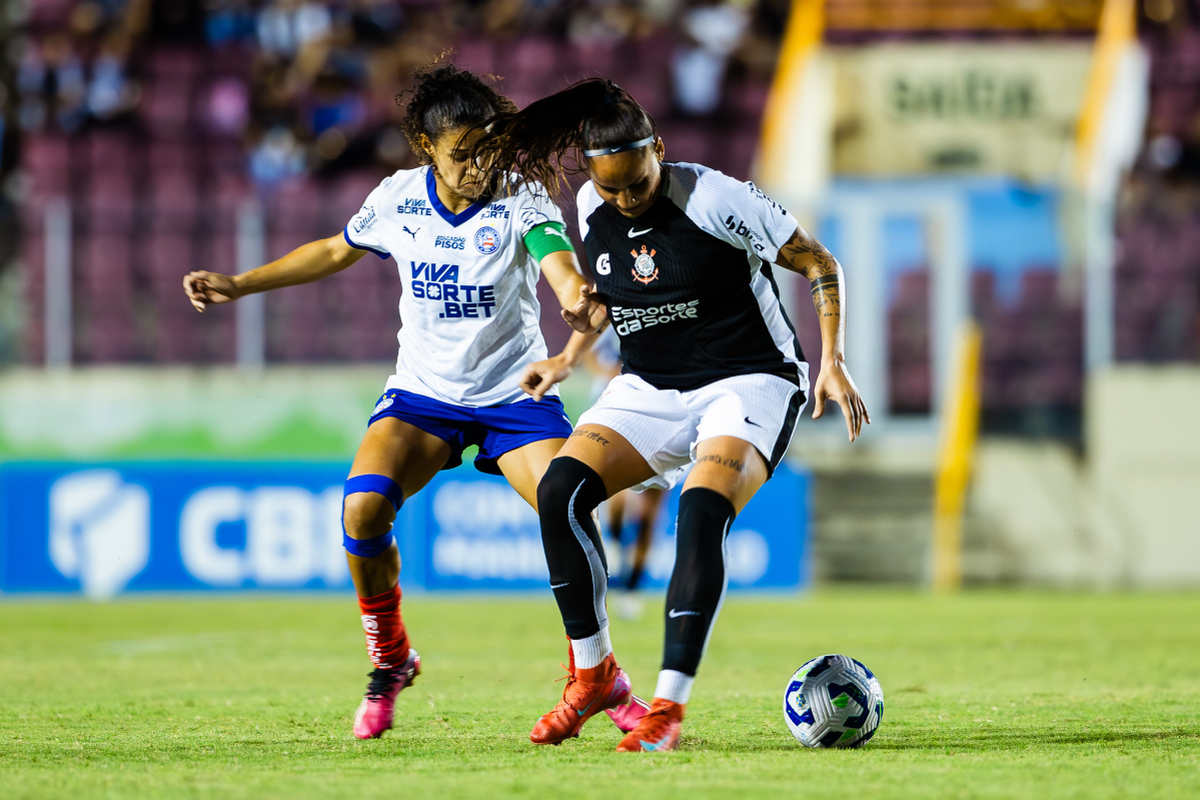 Corinthians x Bahia no feminino