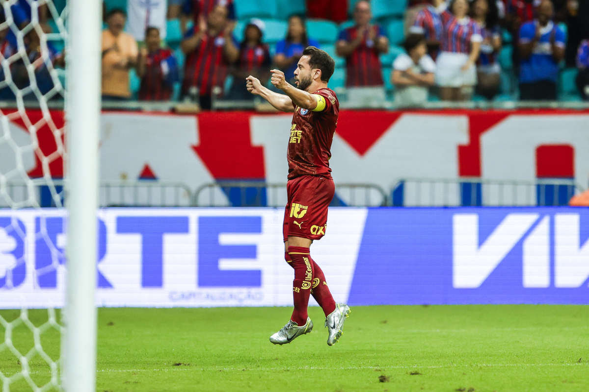 everton ribeiro em bahia x fluminense