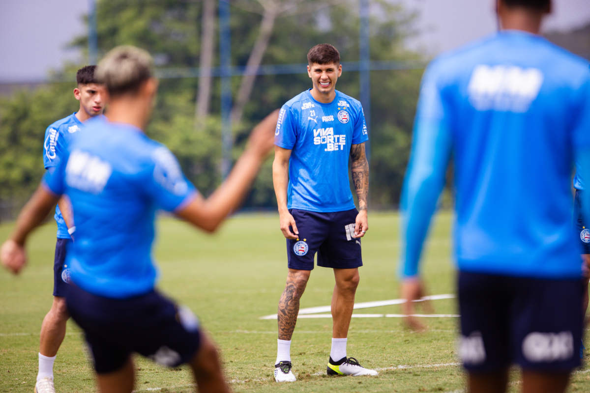 mingo em treino do bahia