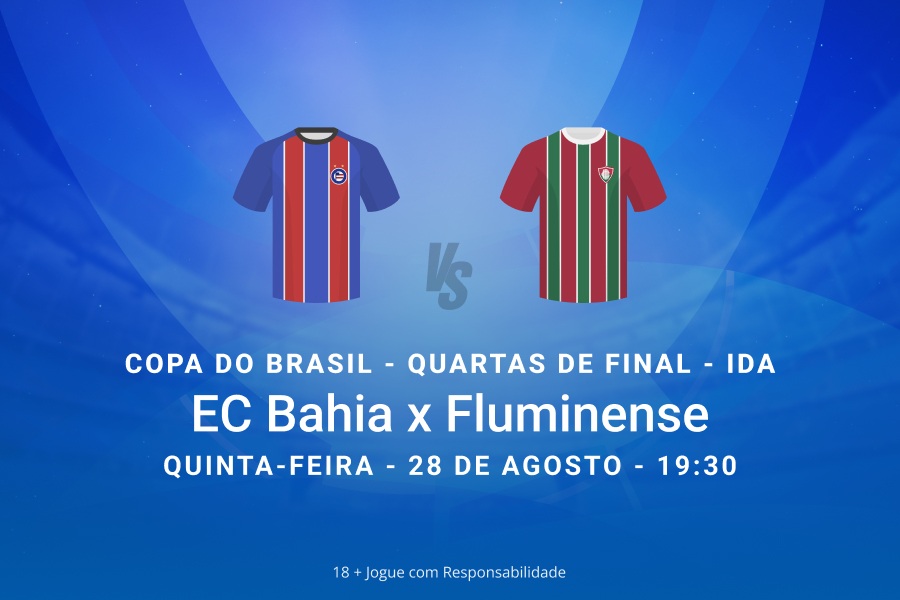 Palpites Bahia x Fluminense Copa do Brasil