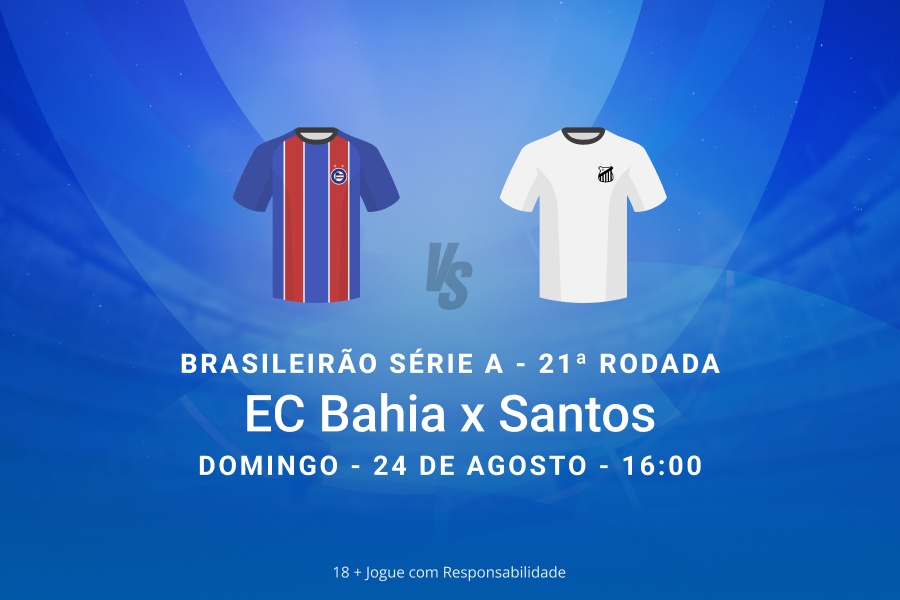 Palpites Bahia x Santos Brasileirão 2025