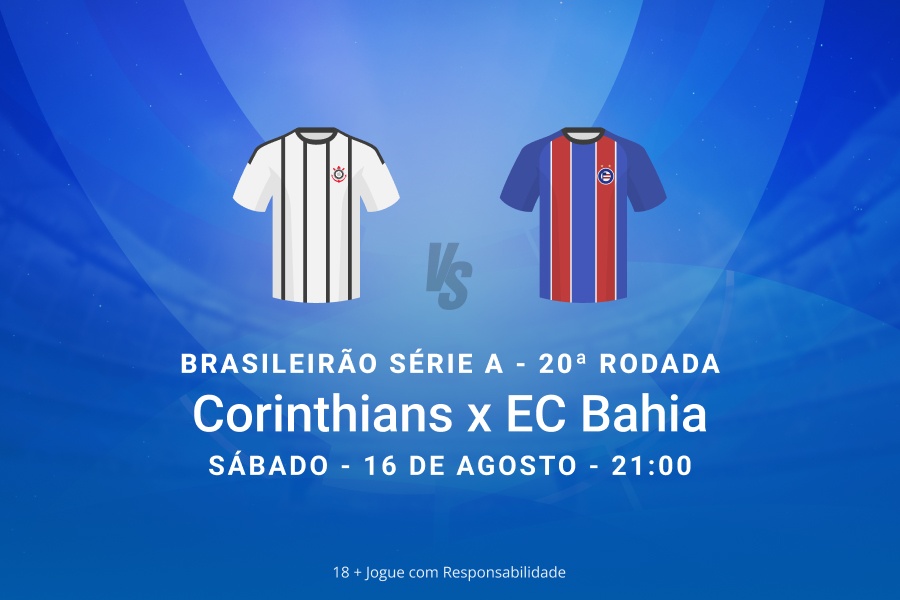 Palpites Corinthians x Bahia