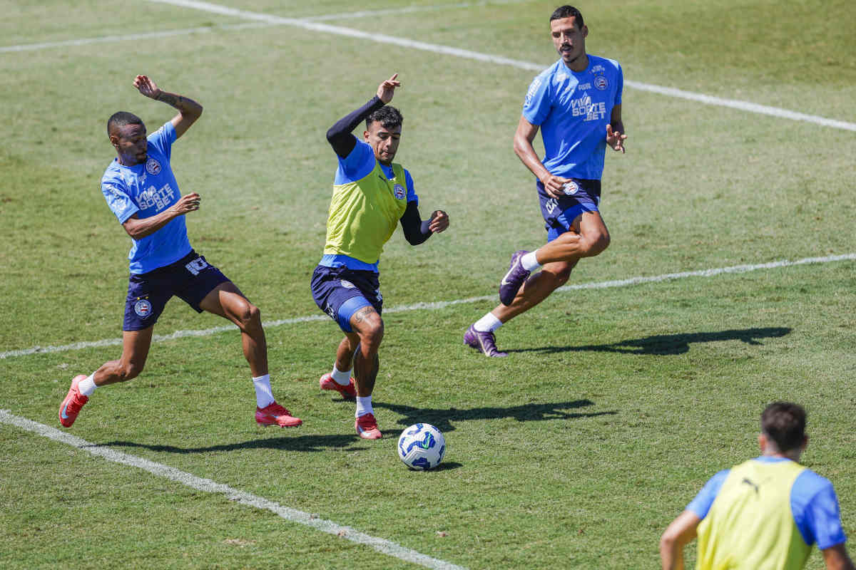 treino do bahia no ct