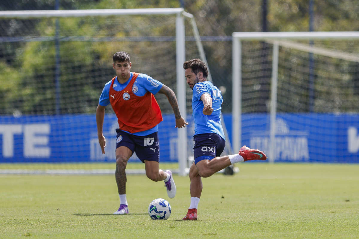 treino do bahia no ct