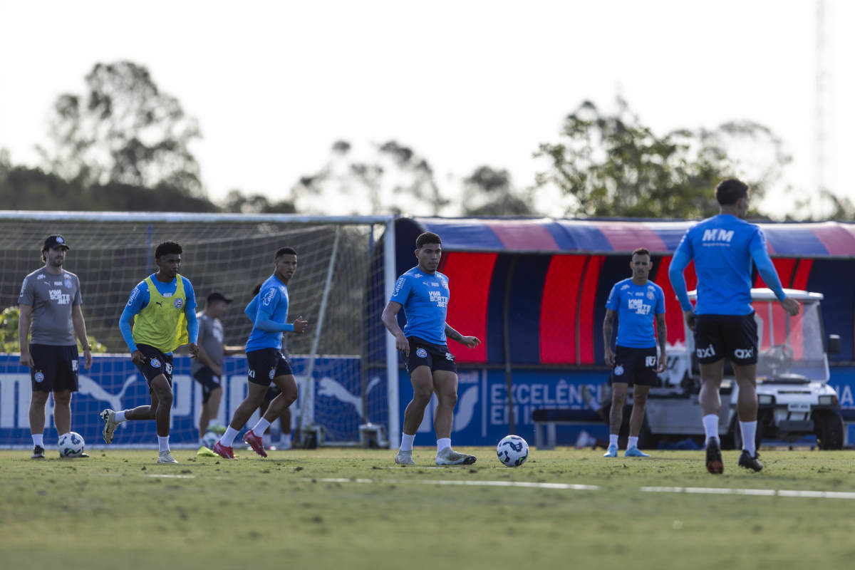 treino do bahia no ct